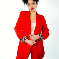 Blazer INDIA rosso