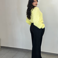 Pantalone scamosciato