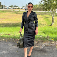 Blazer ecopelle