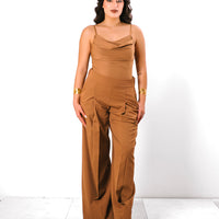 Pantalone ANNALISA by LUMINA cammello