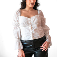 Top FIORDALISO bianco