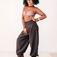 Pantalone CAMELIA cioccolato