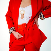 Blazer INDIA rosso