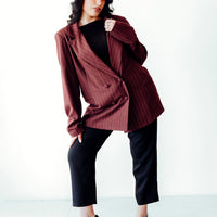 Blazer RHIANNA bordeaux