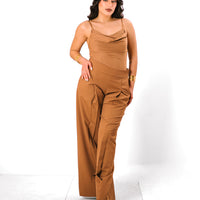 Pantalone ANNALISA by LUMINA cammello