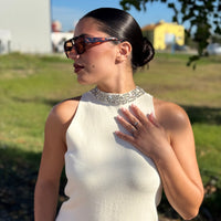 Abito in maglia STRASS