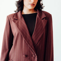 Blazer RHIANNA bordeaux