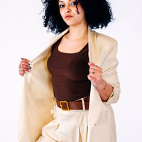Blazer CHARLOTTE panna