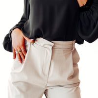 Pantalone MOTEL tortora