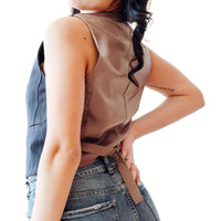Gilet PAOLA By Lumina blu