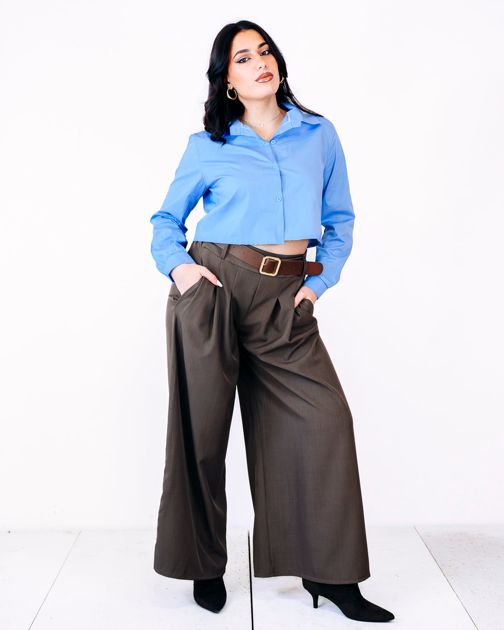 Pantalone CHARLOTTE marrone
