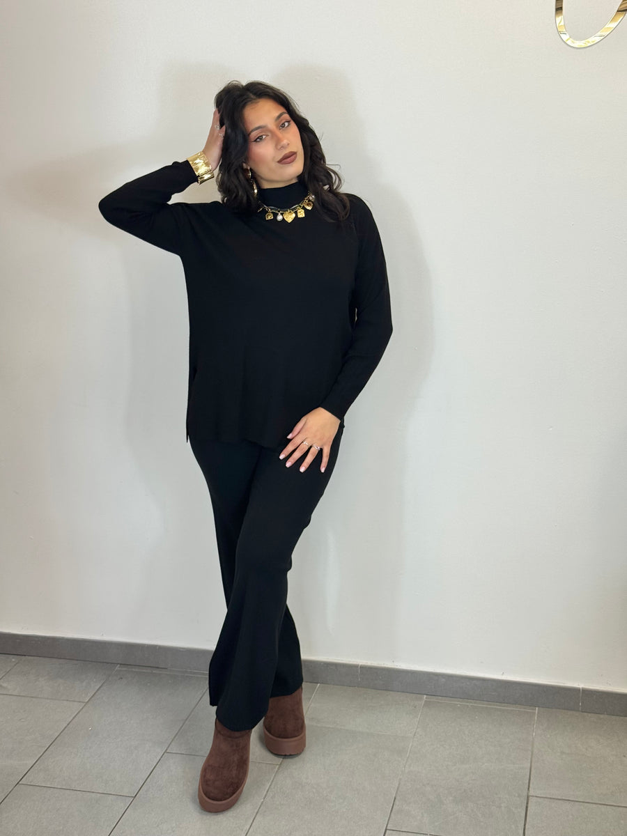 Coordinato in maglia