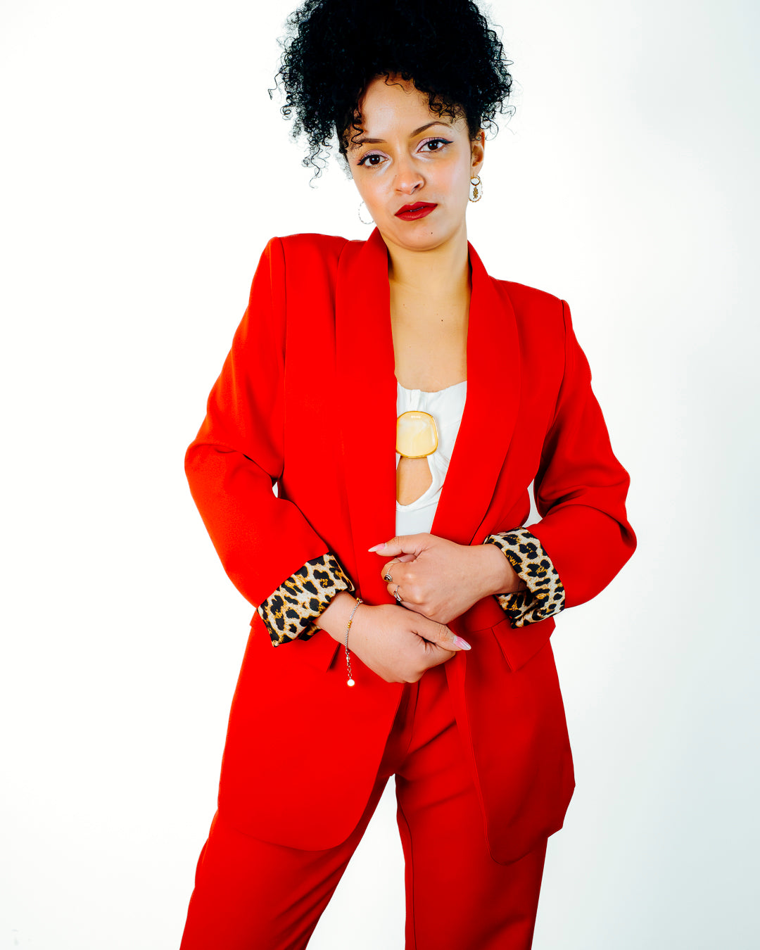 Blazer INDIA rosso