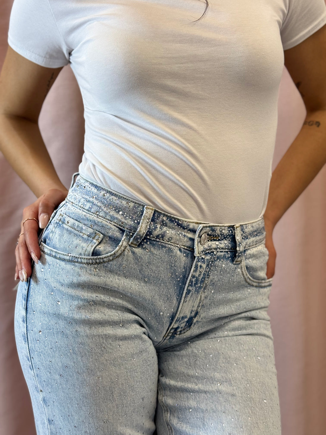 Jeans STRASS
