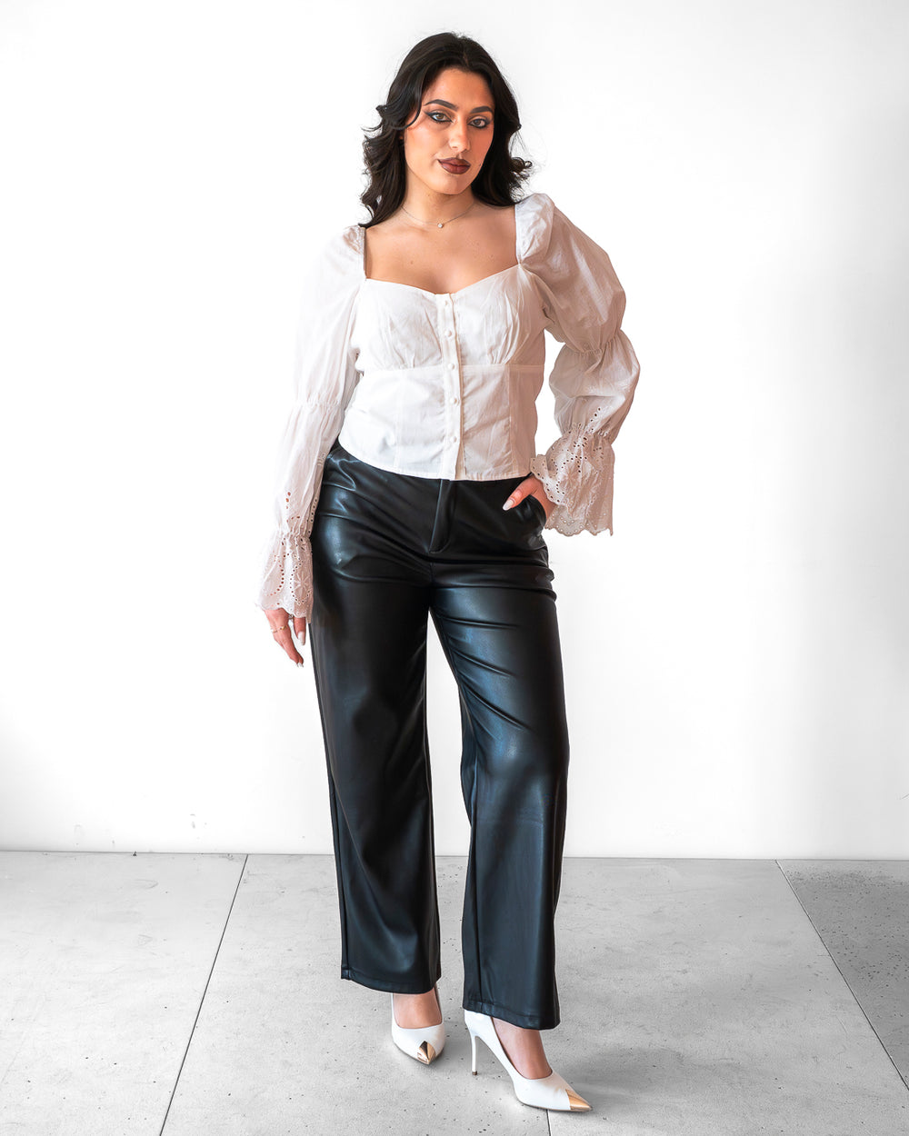 Top FIORDALISO bianco