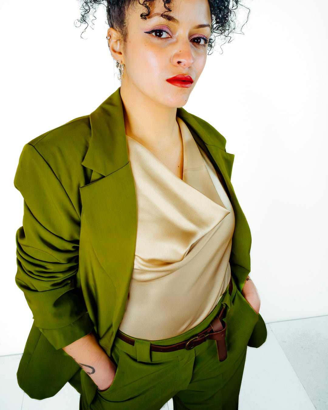 Tailleur ALESSIA verde