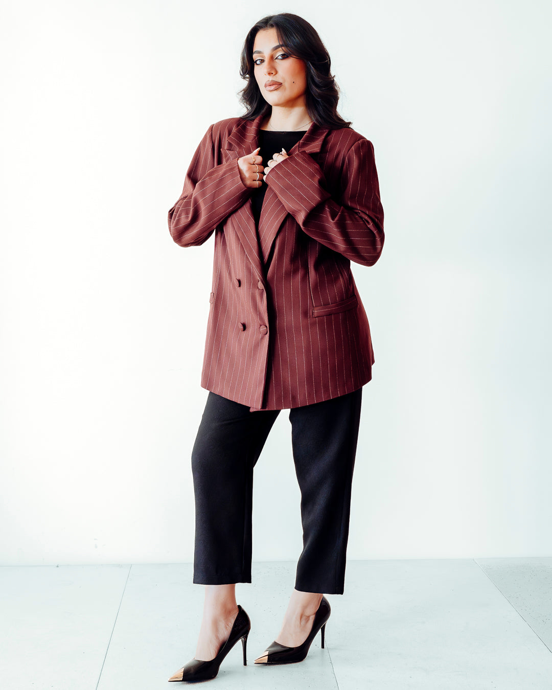 Blazer RHIANNA bordeaux