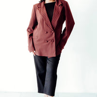 Blazer RHIANNA bordeaux