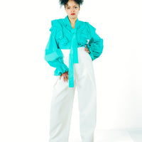 Pantalone BALOON by LUMINA bianco