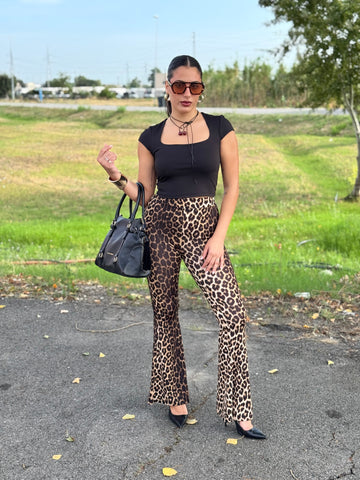 Pantalone animalier