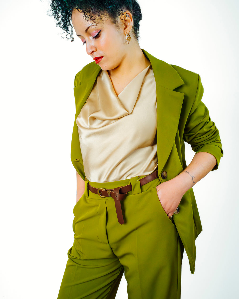 Tailleur ALESSIA verde