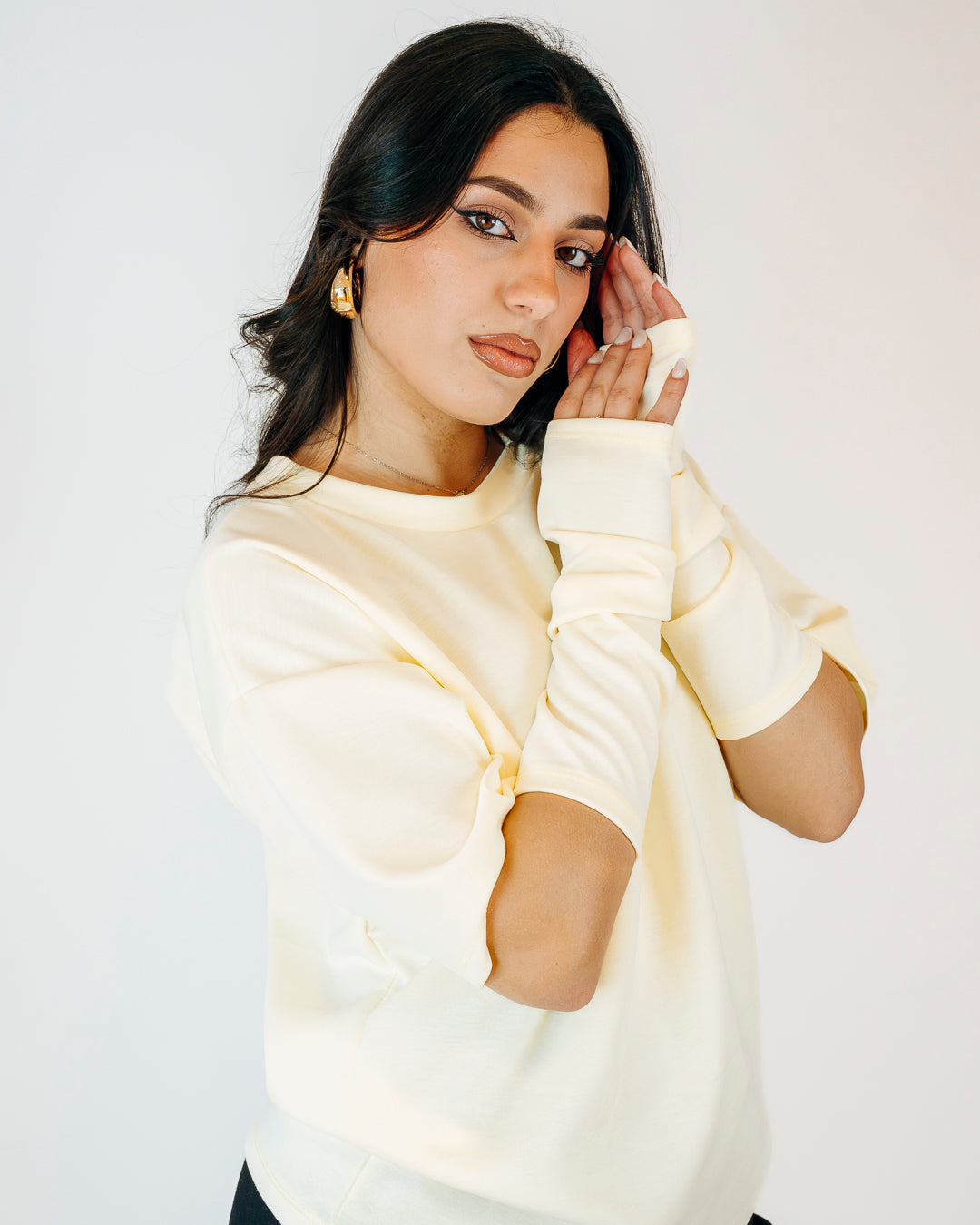 T-shirt MADELEINE giallo