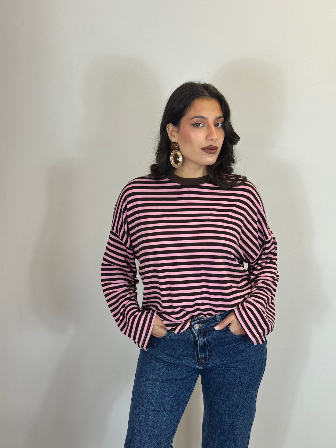 T-shirt maniche lunghe