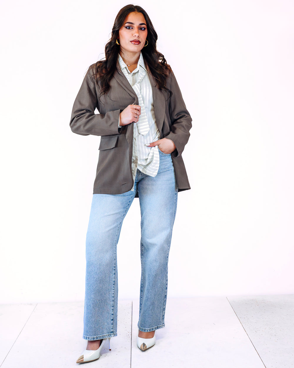 Jeans COSTANZA con glitter