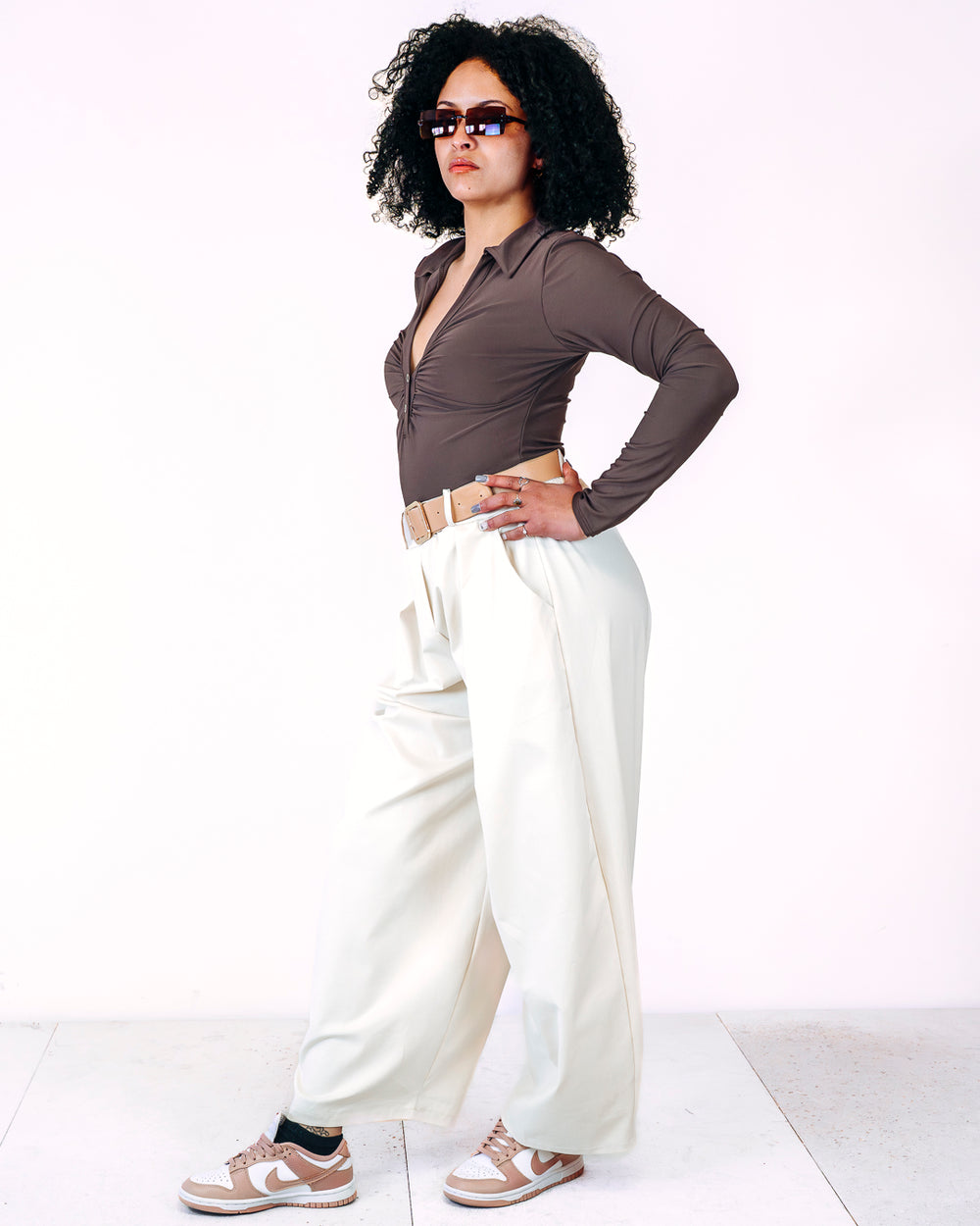 Pantalone TALIA panna