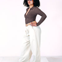 Pantalone TALIA panna