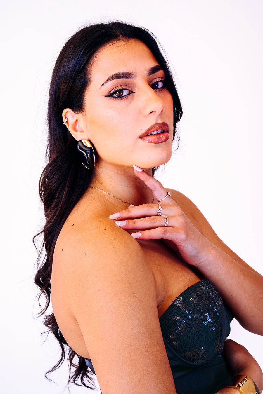 Orecchini VINTAGE neri