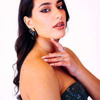 Orecchini VINTAGE neri