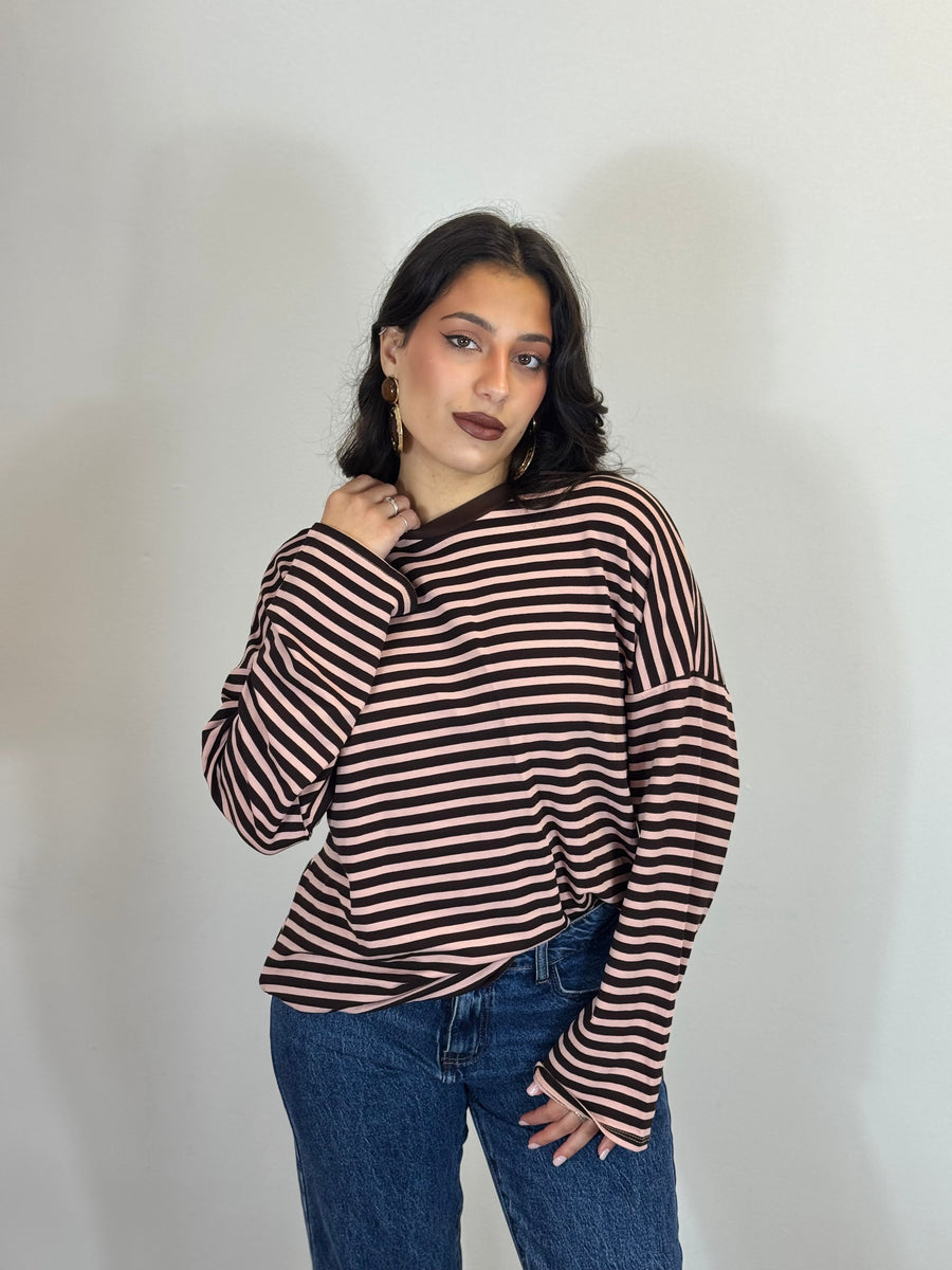 T-shirt maniche lunghe