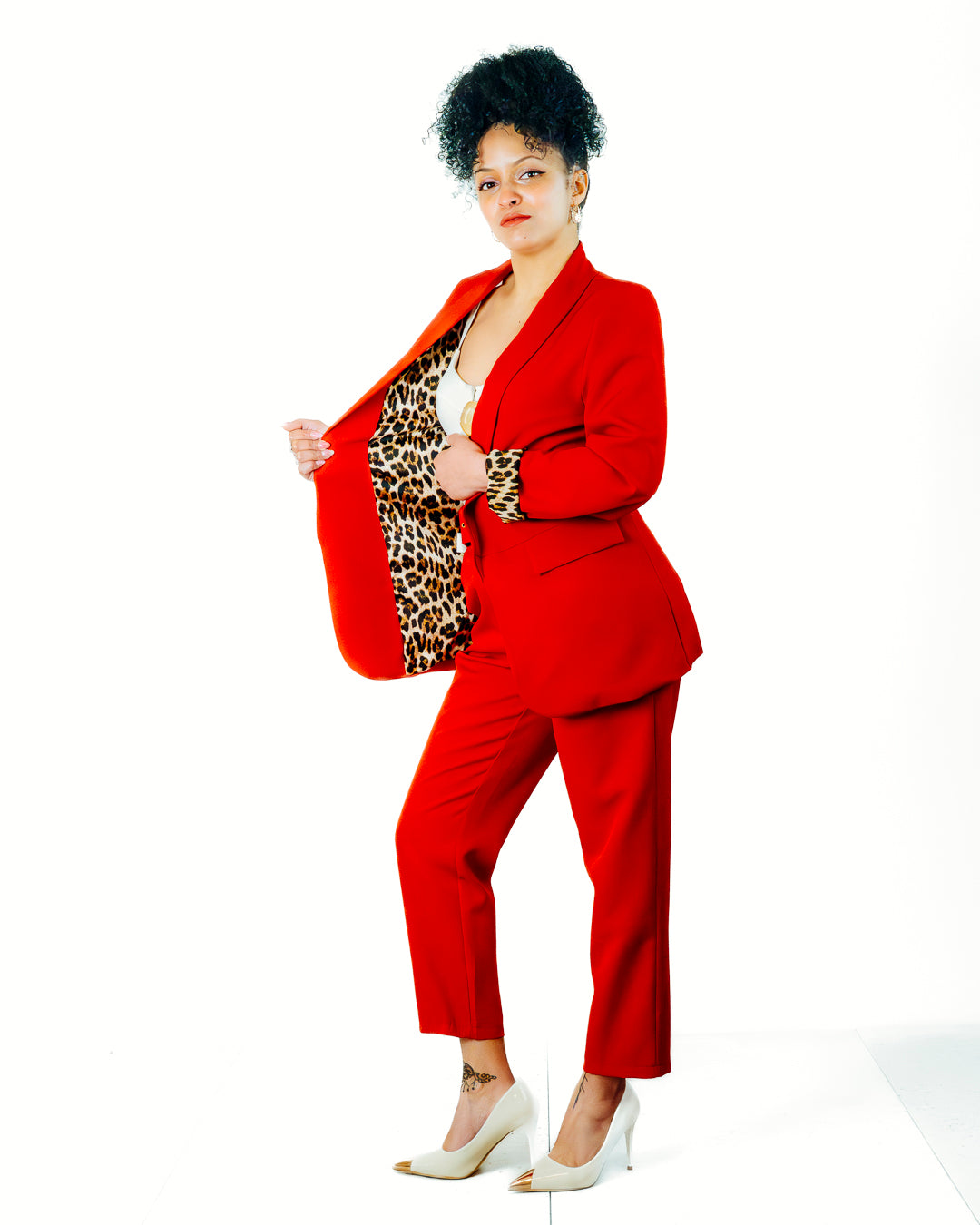 Blazer INDIA rosso
