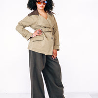 Jeans FRIDA marrone