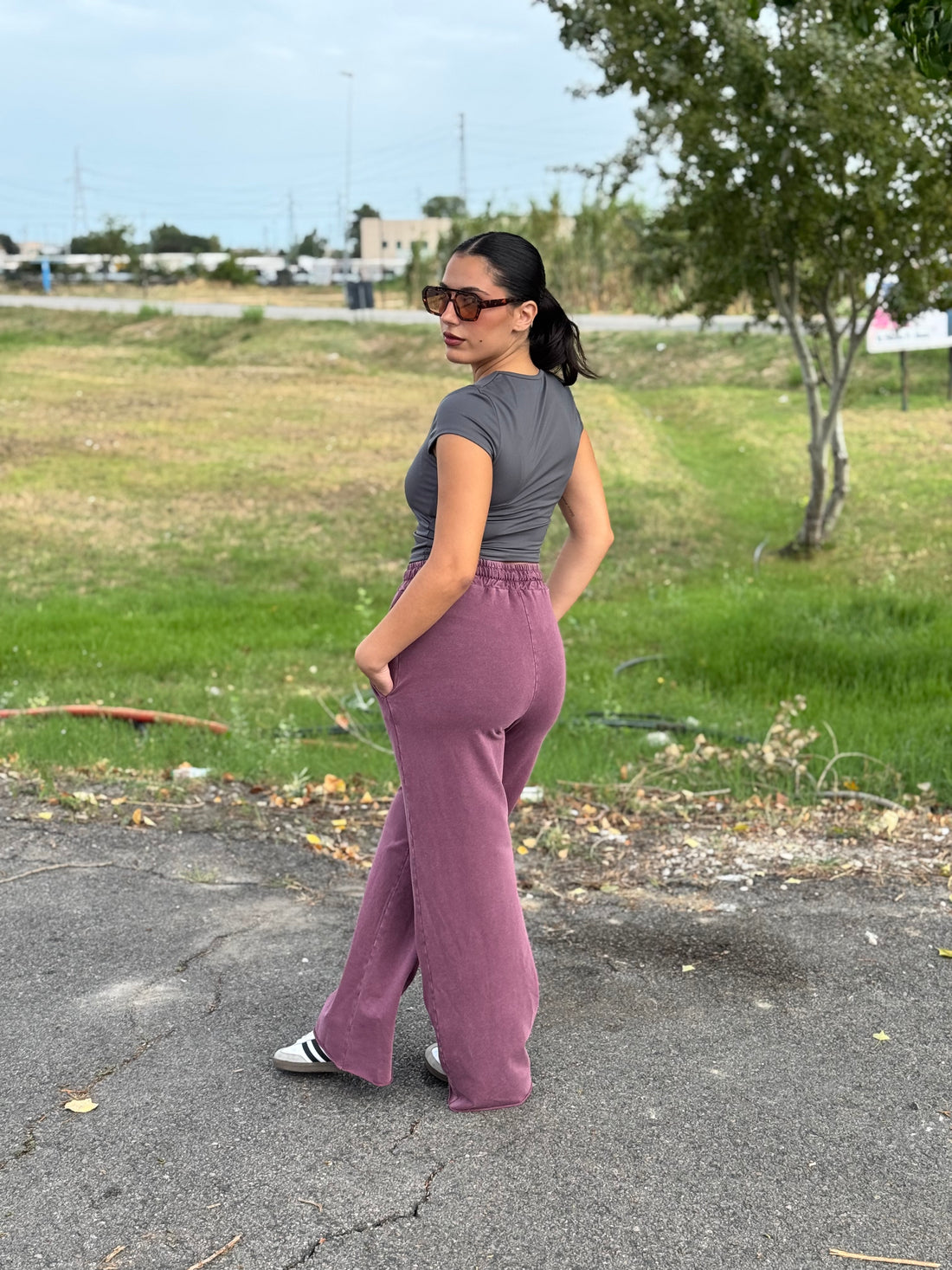 Pantalone purple