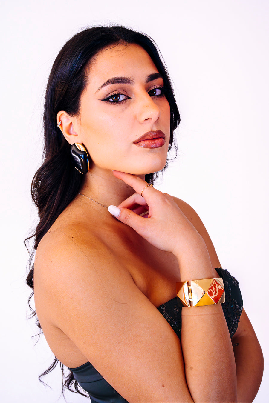 Orecchini VINTAGE neri