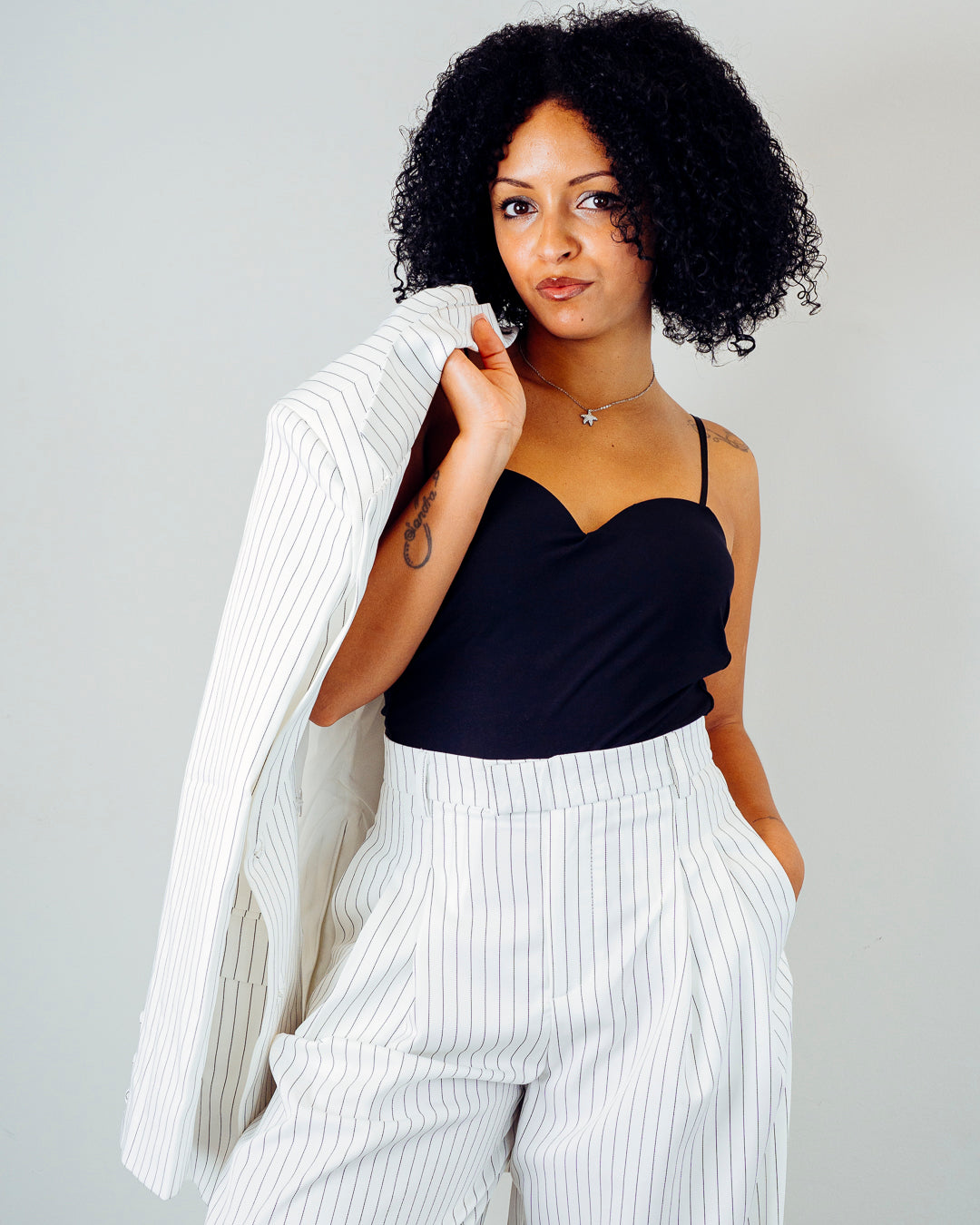 Tailleur gessato URBAN QUEEN