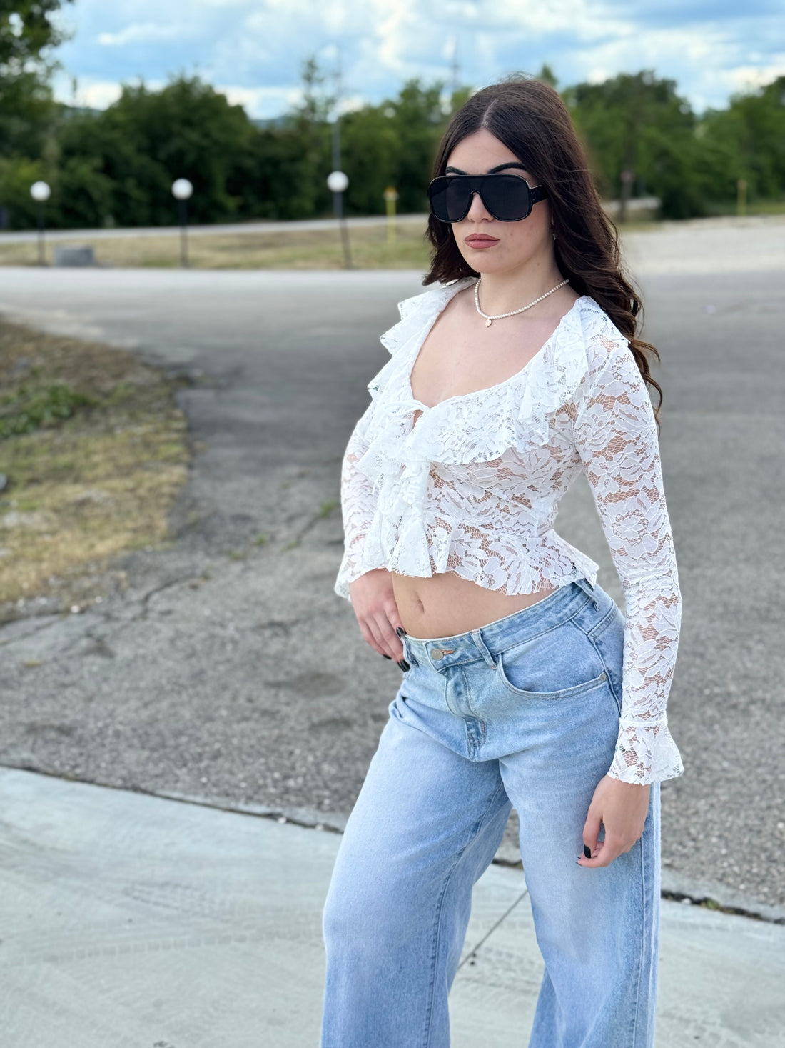 Top in pizzo
