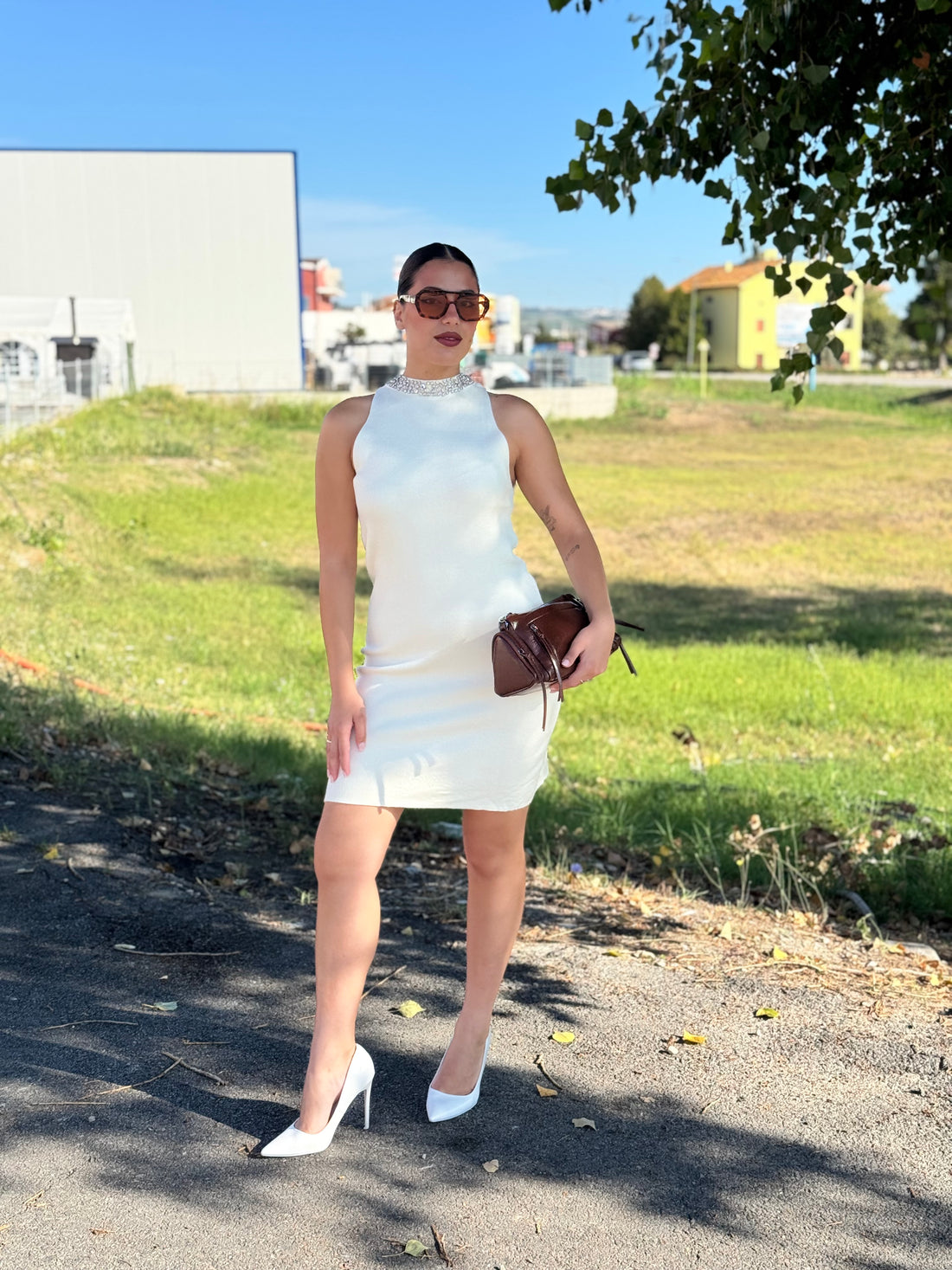 Abito in maglia STRASS
