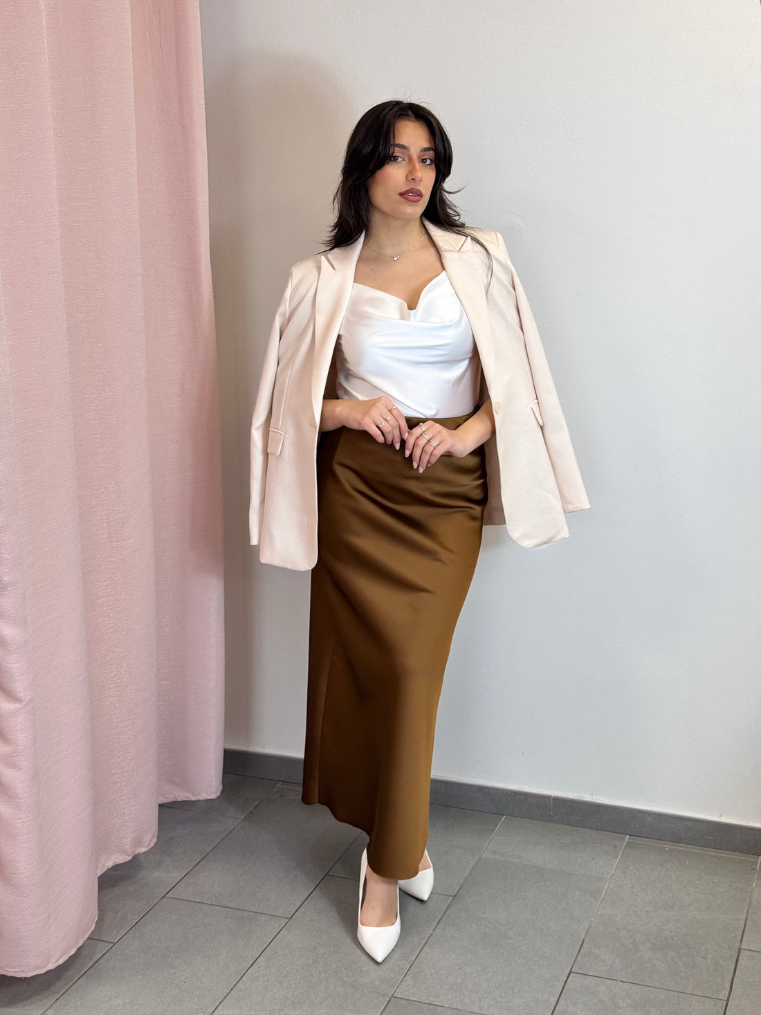 Longuette raso
