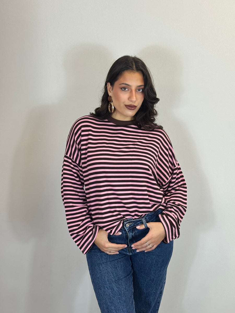 T-shirt maniche lunghe