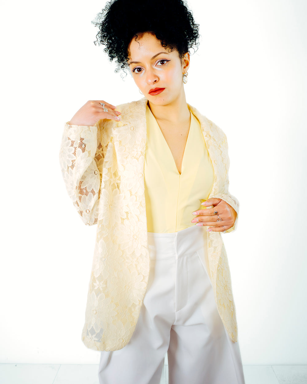 Blazer in pizzo FIORELLA