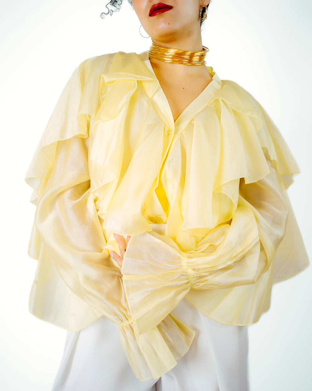 Camicia FABIOLA gialla