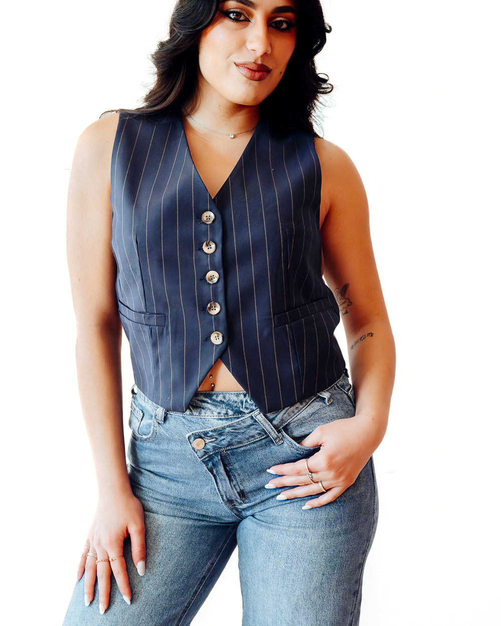 Gilet PAOLA By Lumina blu