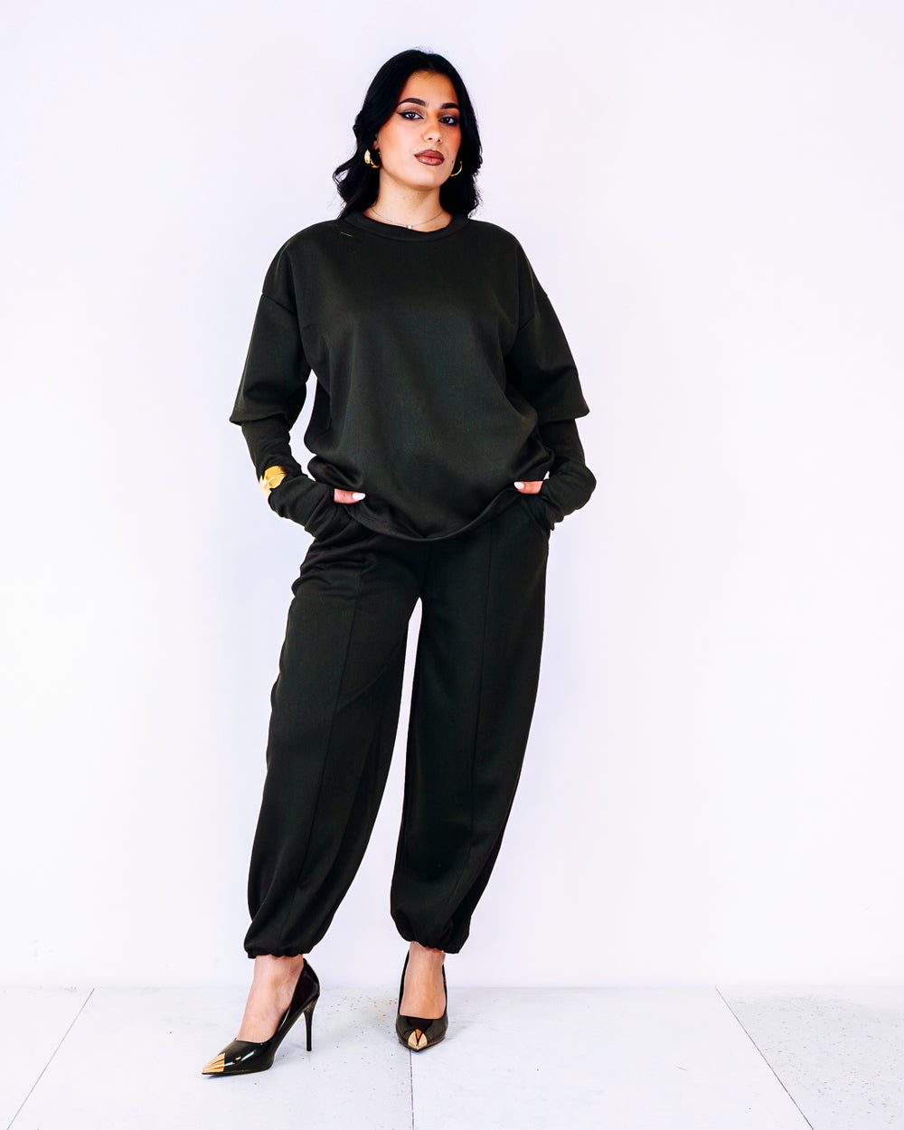 T-shirt MADELEINE nera