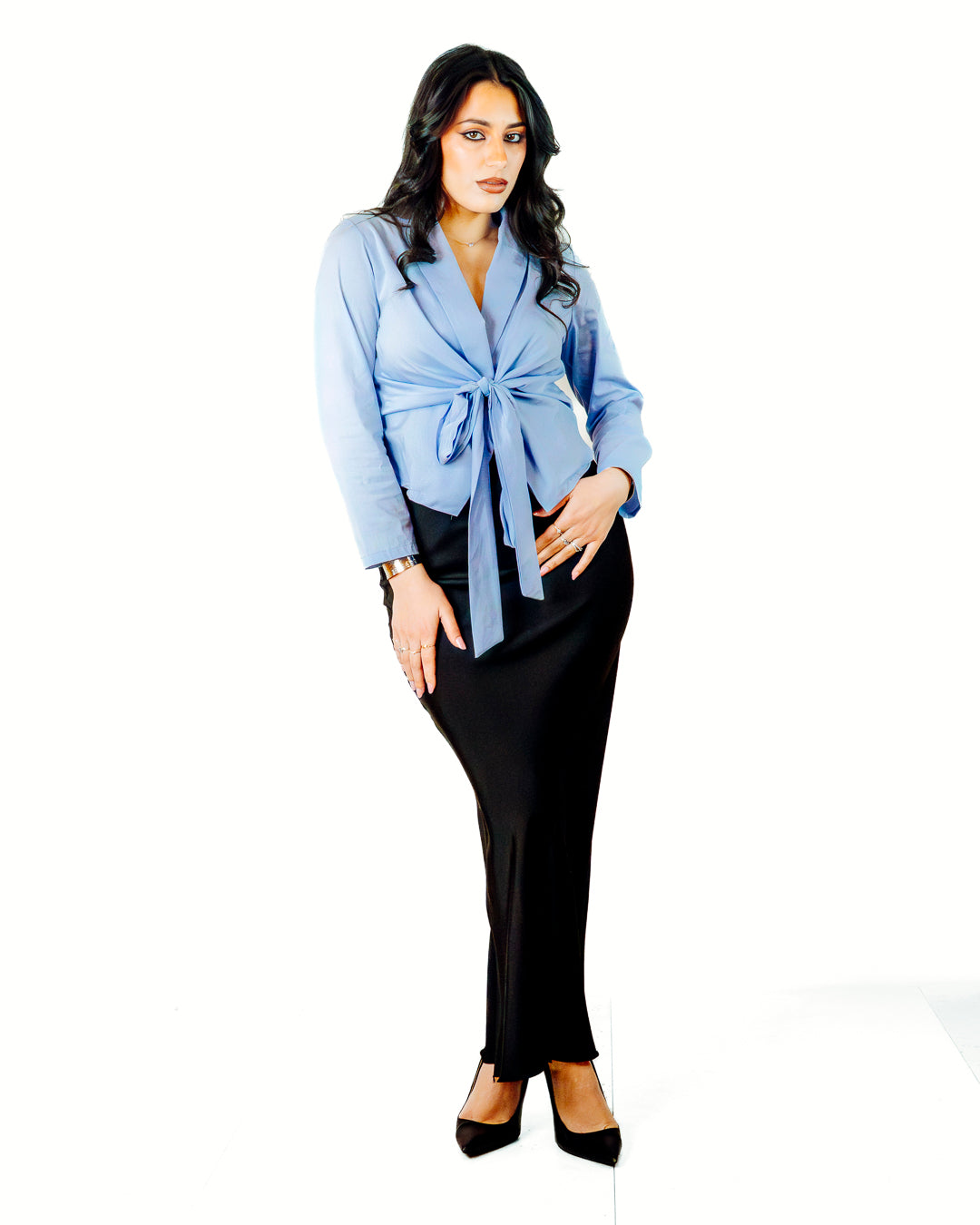 Camicia IRIS celeste