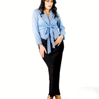 Camicia IRIS celeste