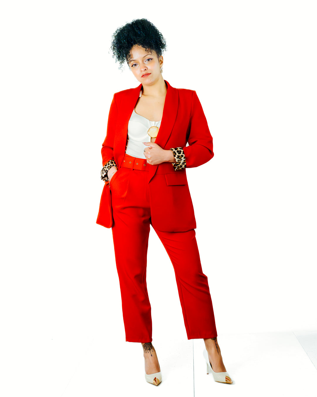 Blazer INDIA rosso