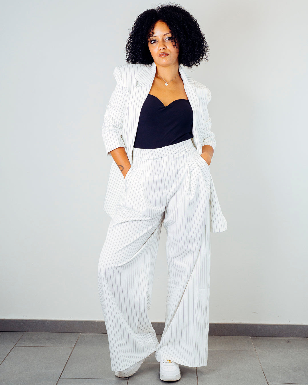 Tailleur gessato URBAN QUEEN